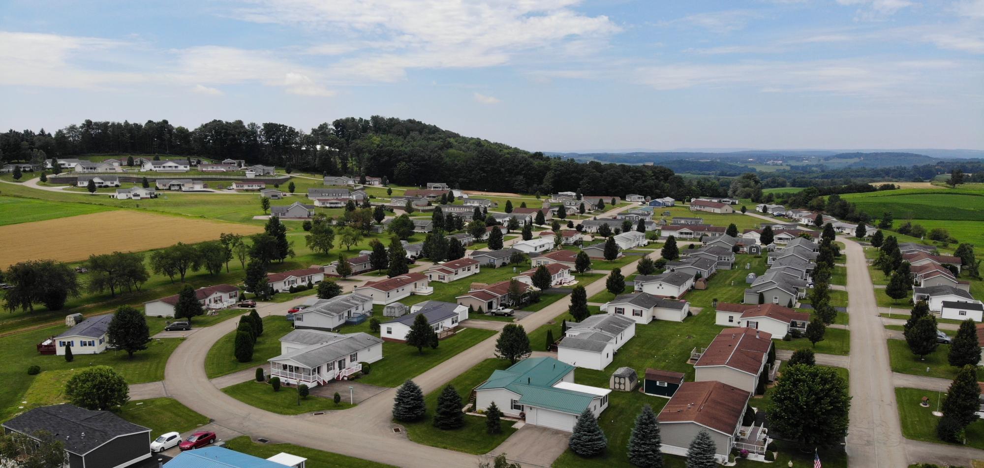 Manufactured Housing Community Aerial View